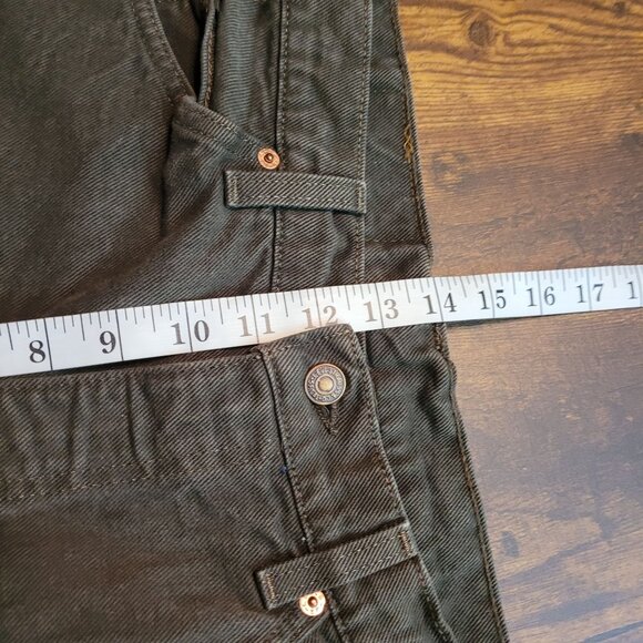 Vtg Levi's Jeans 517 Bootcut Orange Tab USA Tag 38x32 Measures 36x32 Green - Picture 9 of 11